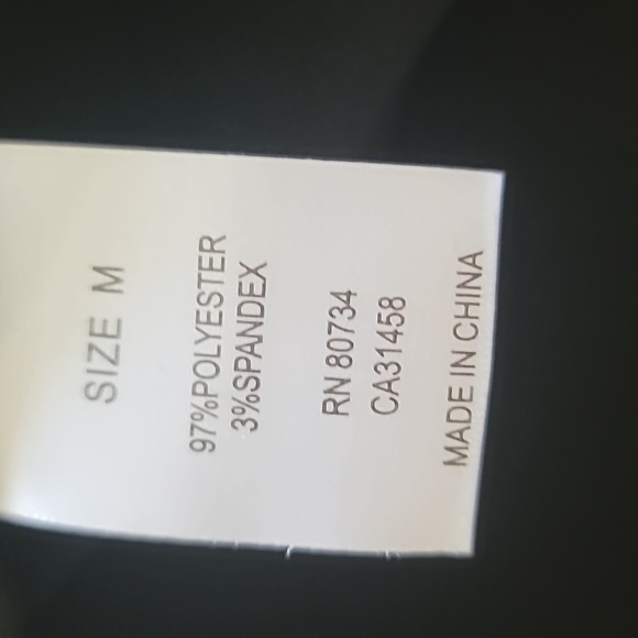 Hot Miami Style Top Exposed Front Zip SZ M - Picture 6 of 8